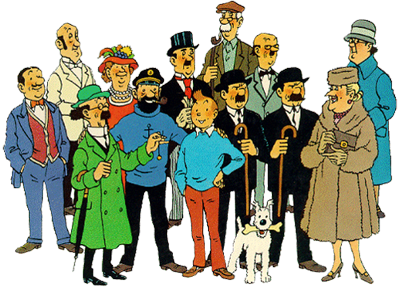 List of The Adventures of Tintin characters